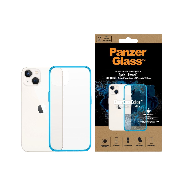 PanzerGlass Apple iPhone 13 LE Bondi Blue ClearCaseColor