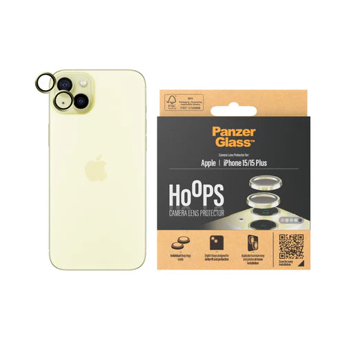 PanzerGlass Apple iPhone 15 / 15 Plus Yellow Hoops