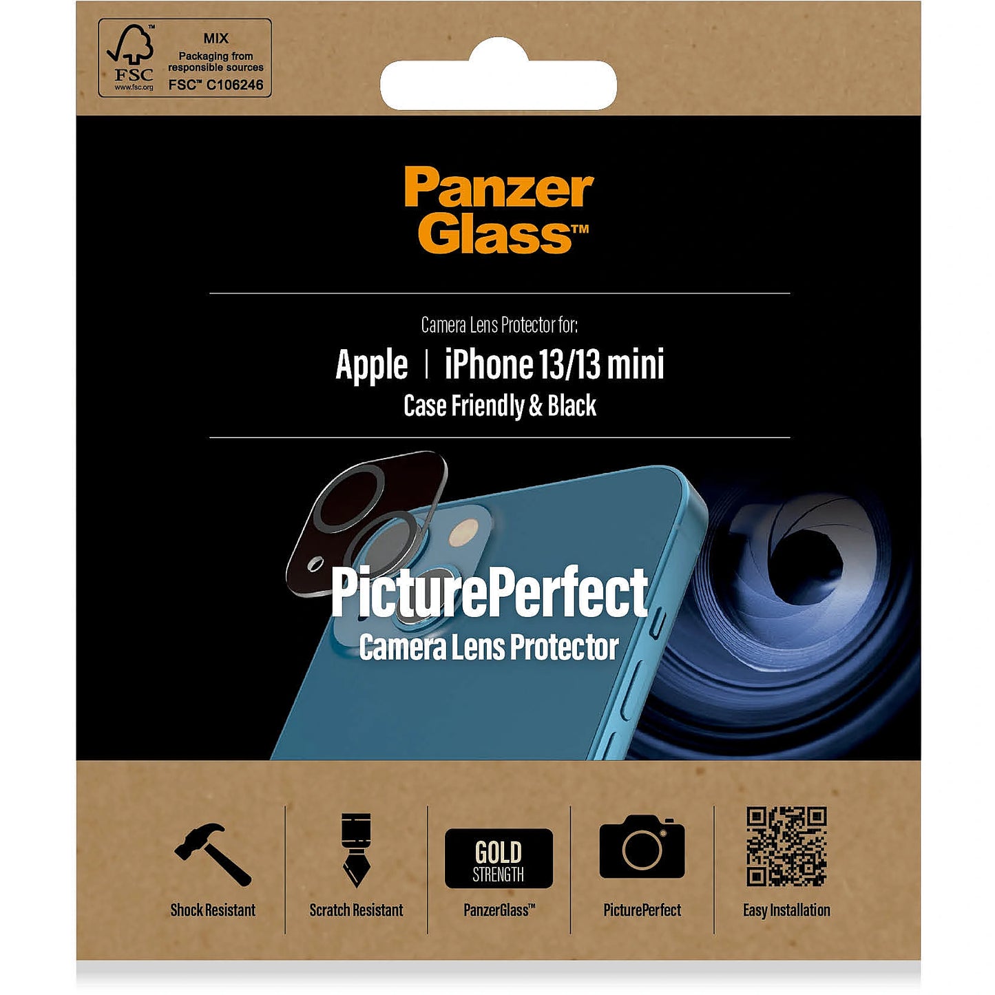PanzerGlass Apple iPhone 13/13 mini PP Camera Lens Protector