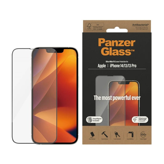 PanzerGlass Apple iPhone 14/13/13 Pro, w. EasyAligner