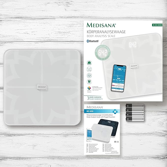 Kroppsanalysvåg BS 450 Connect - Vit