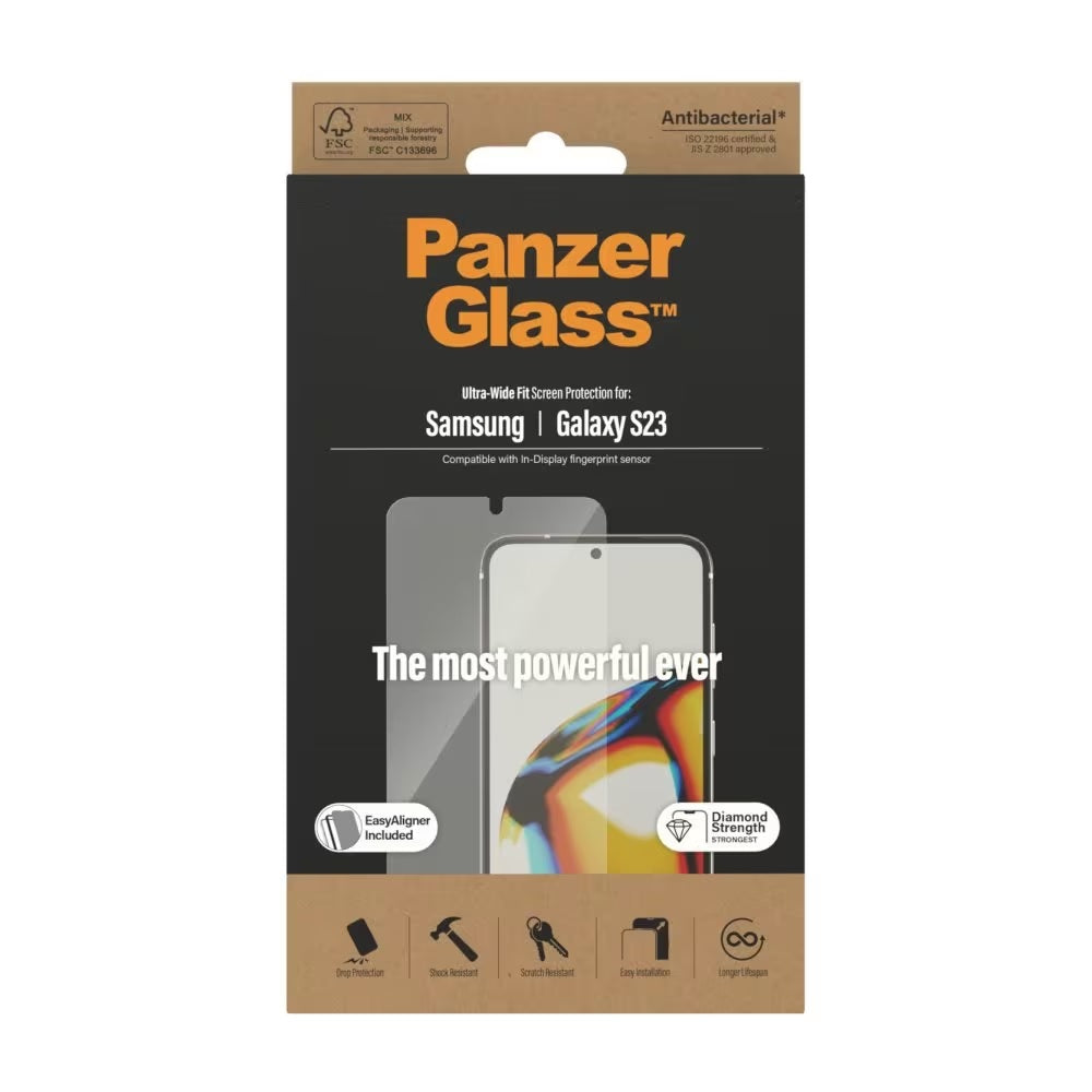 PanzerGlass Samsung Galaxy S23, w. Aligner