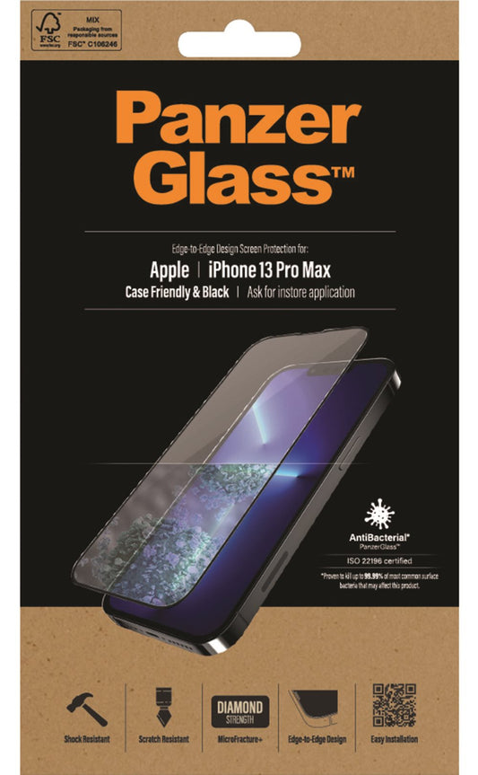 PanzerGlass Apple iPhone 13 Pro Max Case Friendly AB