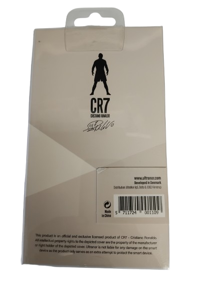 PanzerGlass - Apple iPhone 6/6s/7/8 White Silicone Cover, CR7, Perfect Fit