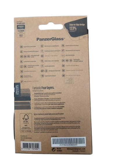 PanzerGlass Apple iPhone 13/13 Pro Black Case Friendly Privacy