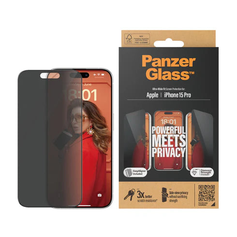 PanzerGlass - Apple IPhone 15 Pro Privacy