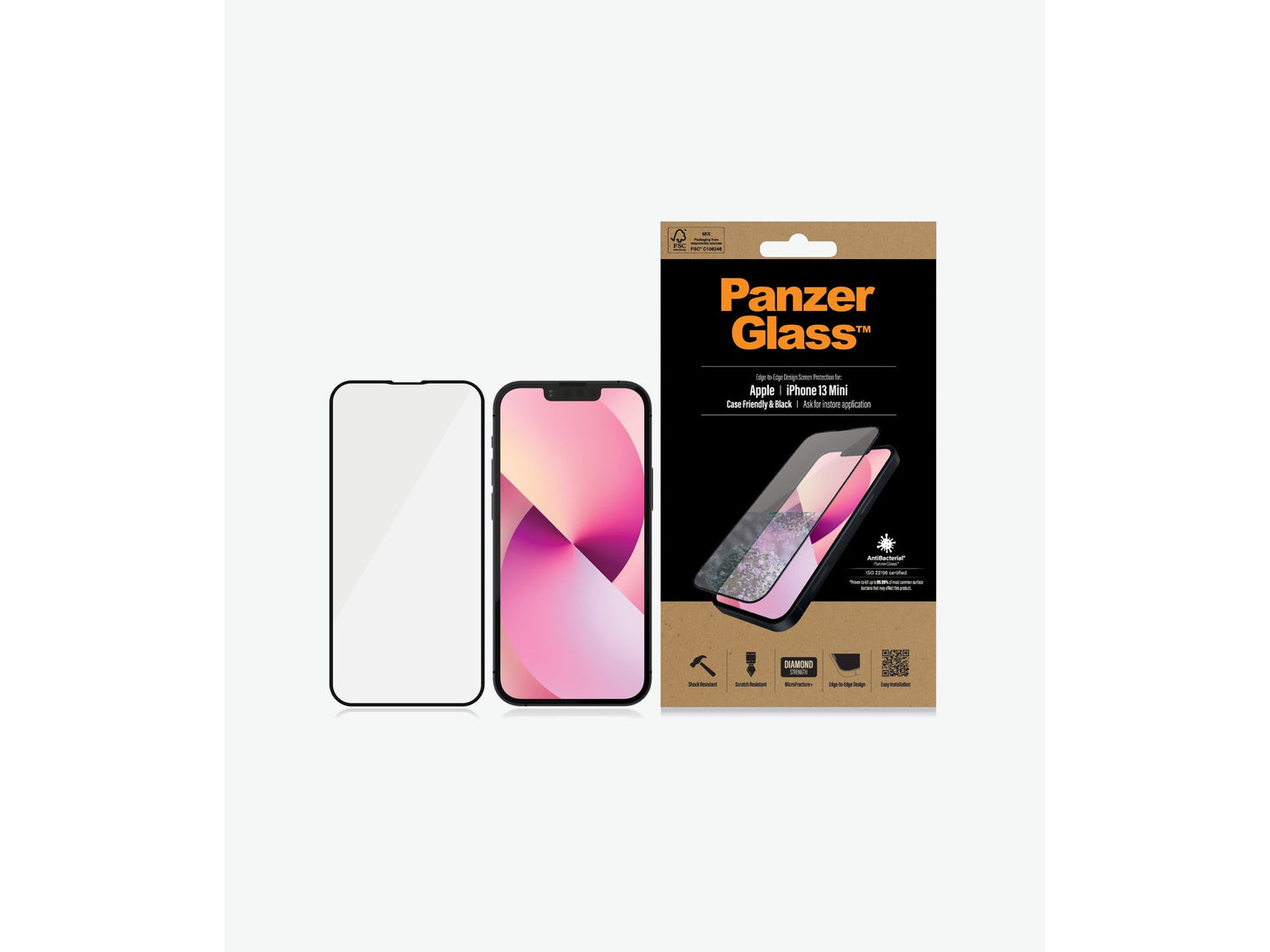 PanzerGlass Apple iPhone 13 mini Case Friendly AB