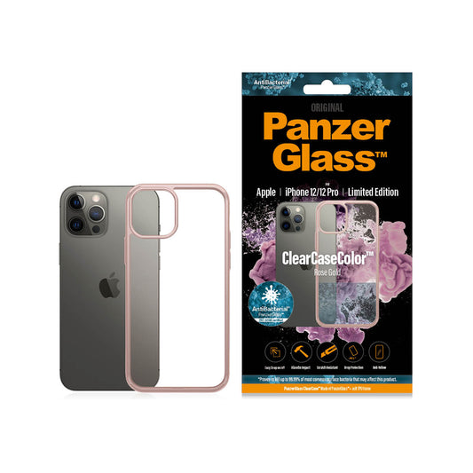 PanzerGlass Apple iPhone 12/12 Pro LE Rose Gold ClearCaseColor