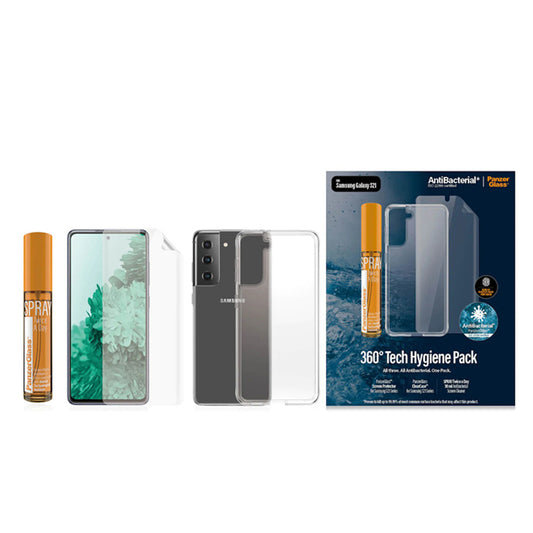 PanzerGlass Samsung Galaxy S21+ 360 Tech Hygiene Pack