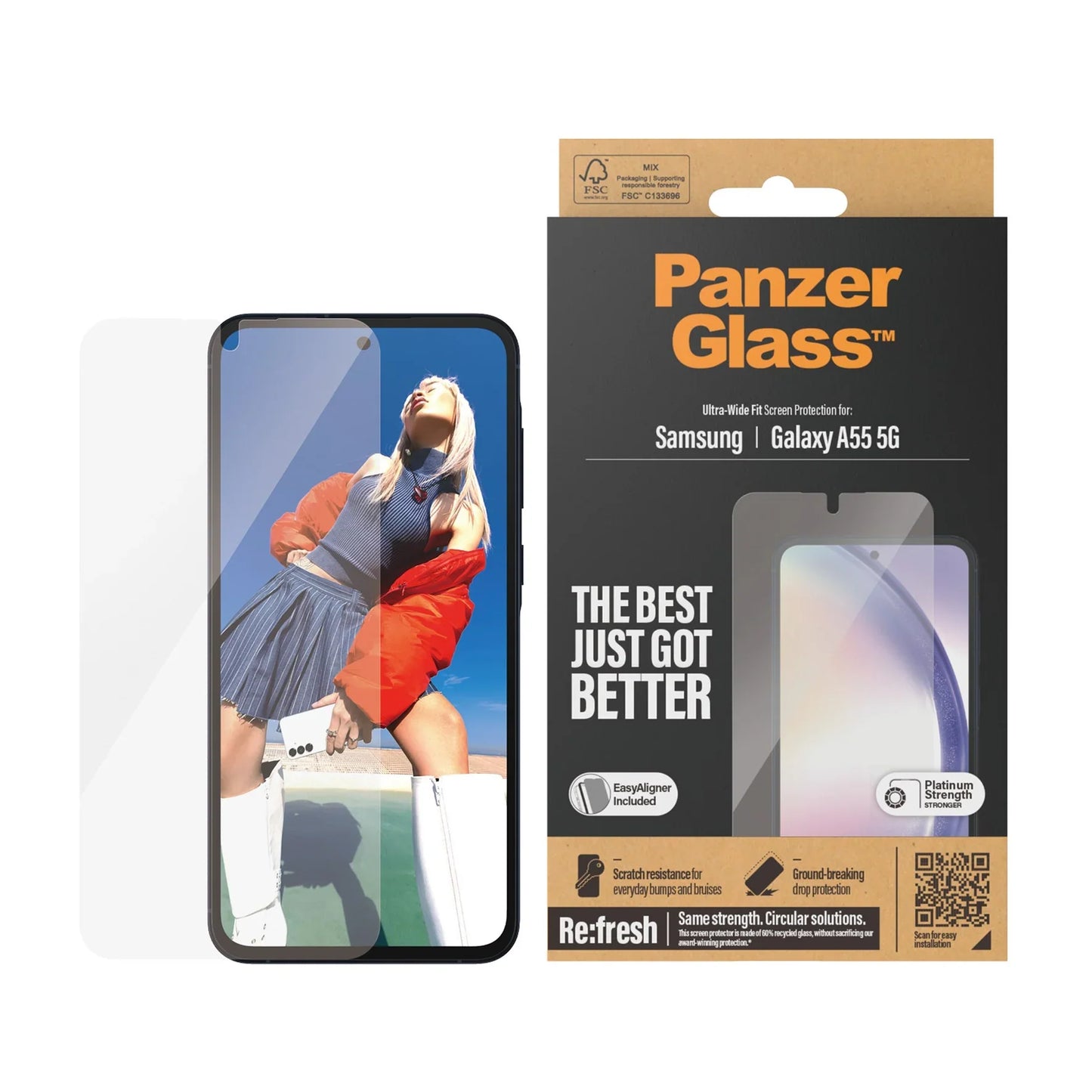 PanzerGlass - Samsung Galaxy A55/ 5G Screen Protector