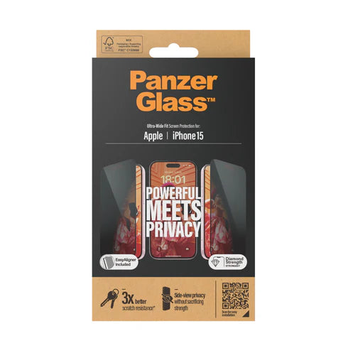 PanzerGlass - Apple iPhone 15 Privacy