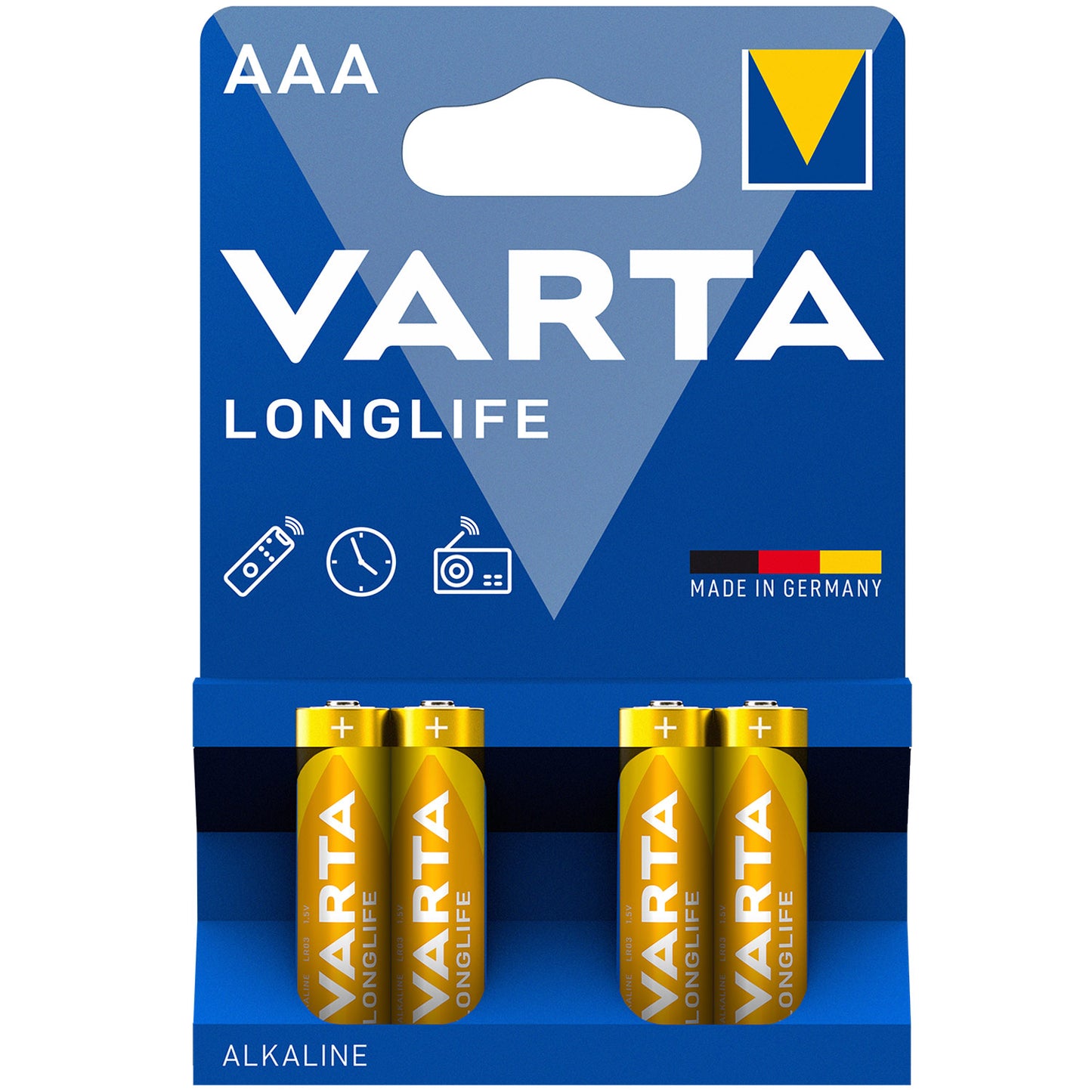 Longlife AAA / LR03 Batteri 4-pack